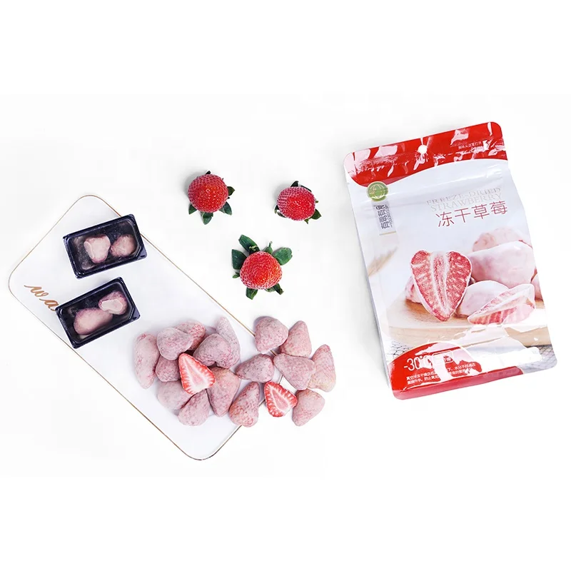 
Fd Fruit Snack Organic Strawberries Dice Dry Vacuum Packaged Manufacturer Cheap Price Freeze Dried Strawberry 