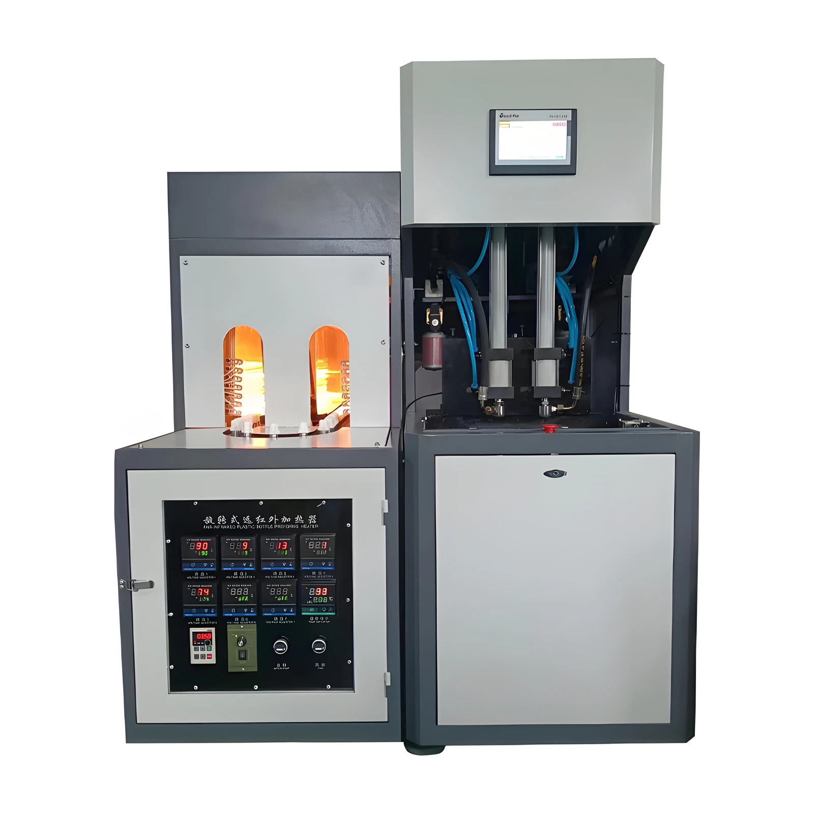 Automatic Water Bottle Blowing Machine PET PC PVC Hollow Part New Semi-Automatic