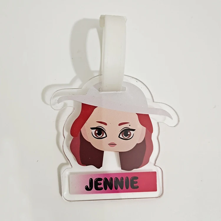 
ROSE PI NK LISE JENNIE JISOO Luggage pendant for peripheral products 