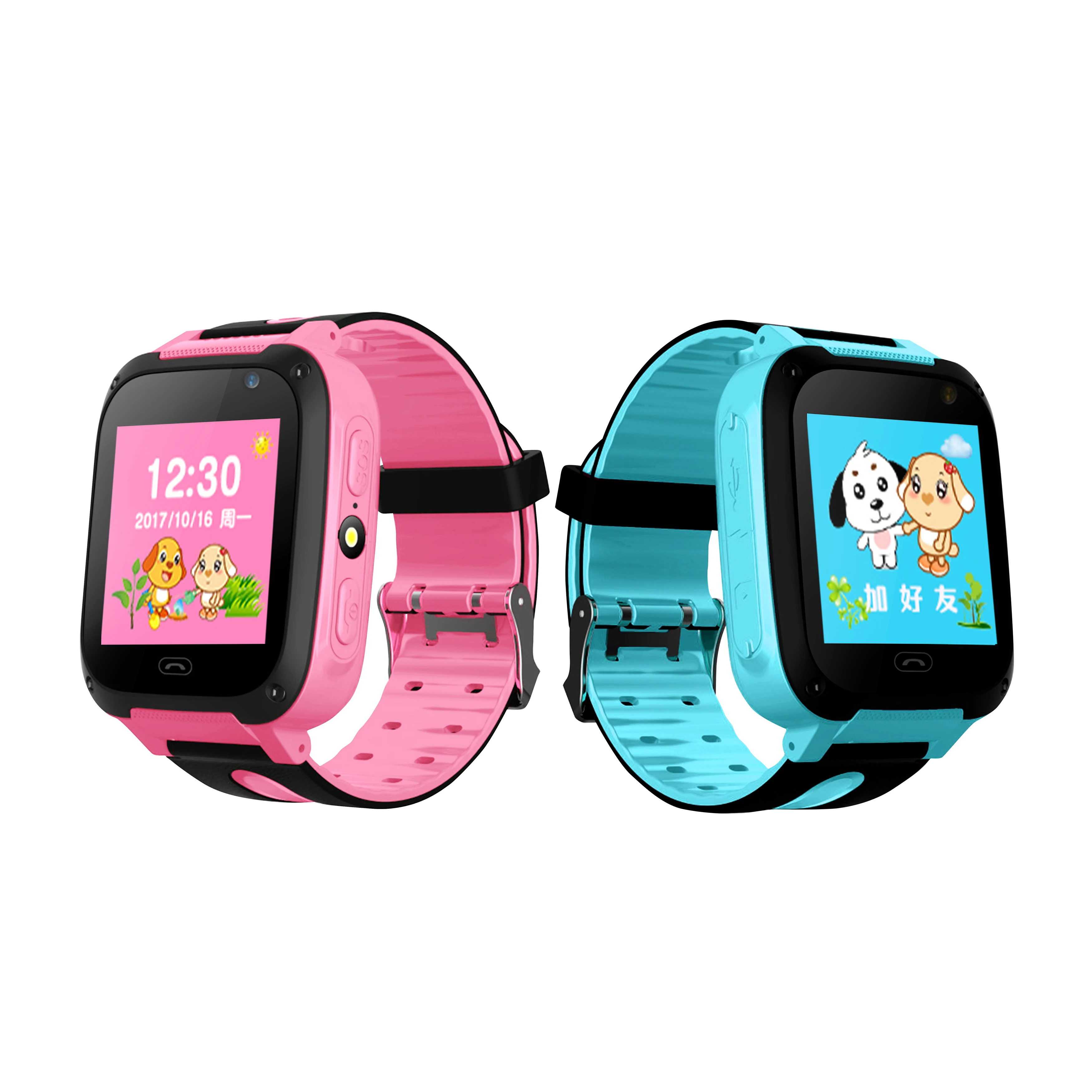 
2021 Best gift D3 child kids 1.44 inche smart watch with sos calling Kids Gps Wath Monitor Montre Intelligent Smart Watch Watch 