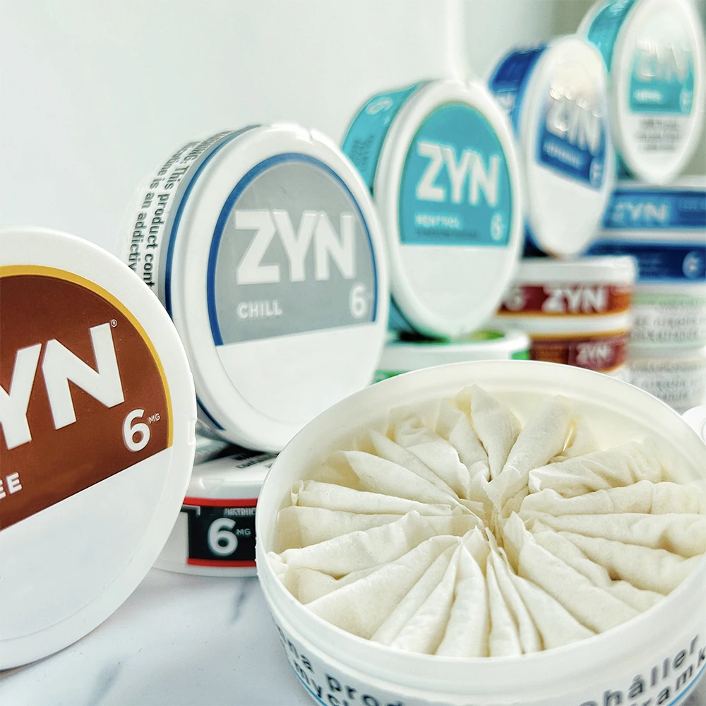 Оригинальное качество 1:1 ZYN агент с 6 мг 12 мг 5 банок Snus Roll Fox пакеты на заказ Заводские пакеты ZYN