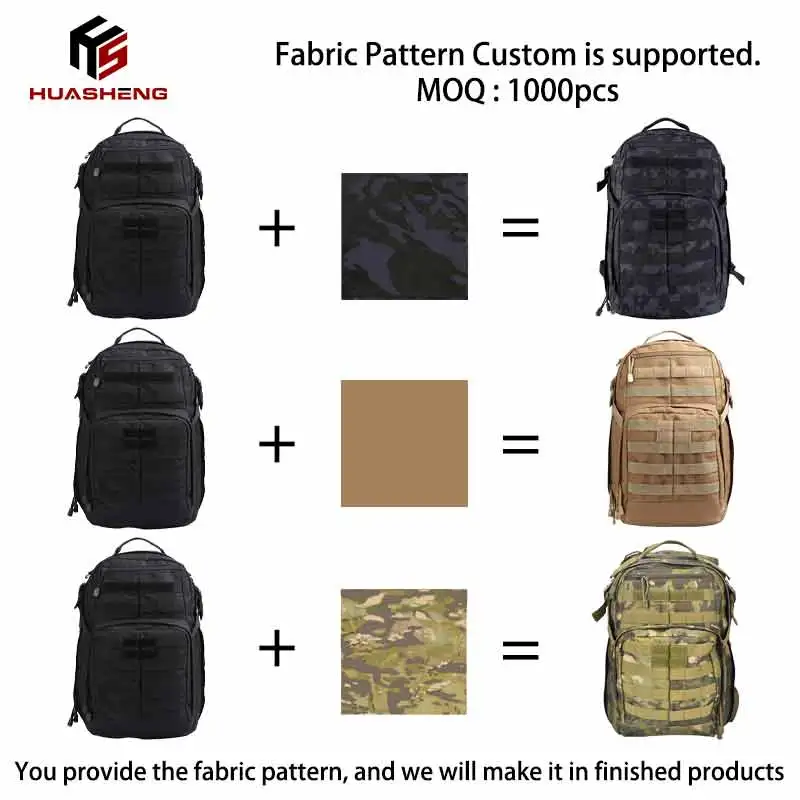 Wholesale Custom 25L Hunting Assault Molle Rucksack RUSH 12 Small Tactical Backpack