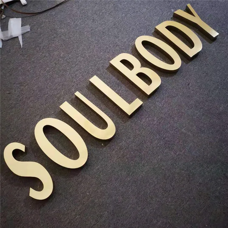 Stainless Steel Letters 3d Letters Metal Sign