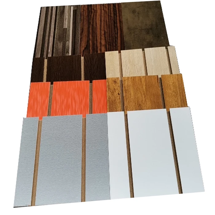 18mm 4 X 8 Feet Panels Slotted MDF Board Slatwall Board