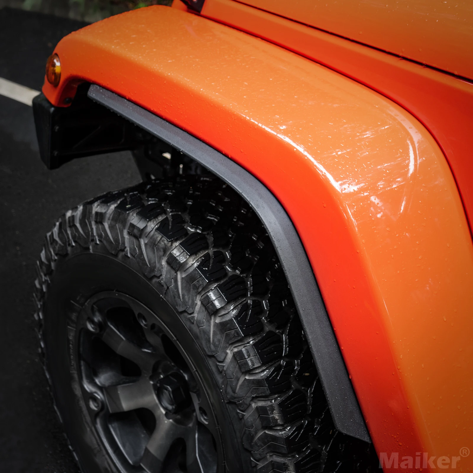 Maiker Extension Fender Kits For Jeep Wrangler JK Fender Flare Extensions Accessories Maiker Manufacturer