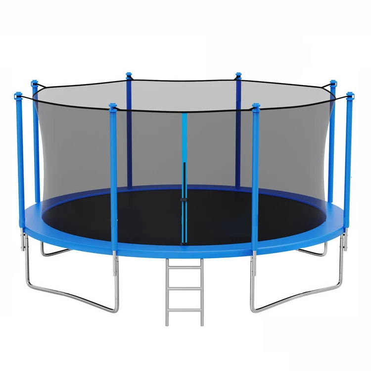 Indoor Outdoor Garden Adults Kids Large Jumping Bed Round Trampoline with Safety Protection Net