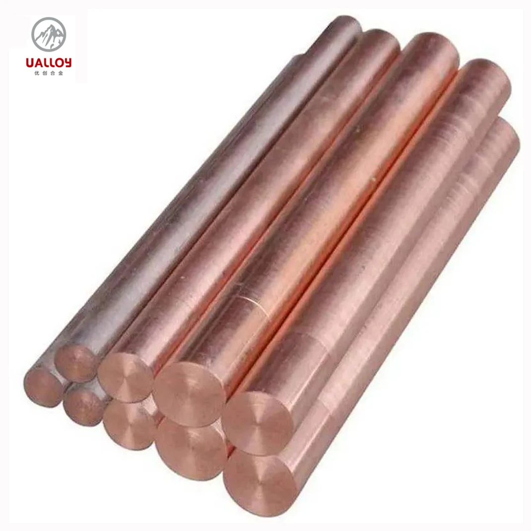 BeCu Rod TD04 TH04 C17300 Beryllium Copper for Electrochemical Springs