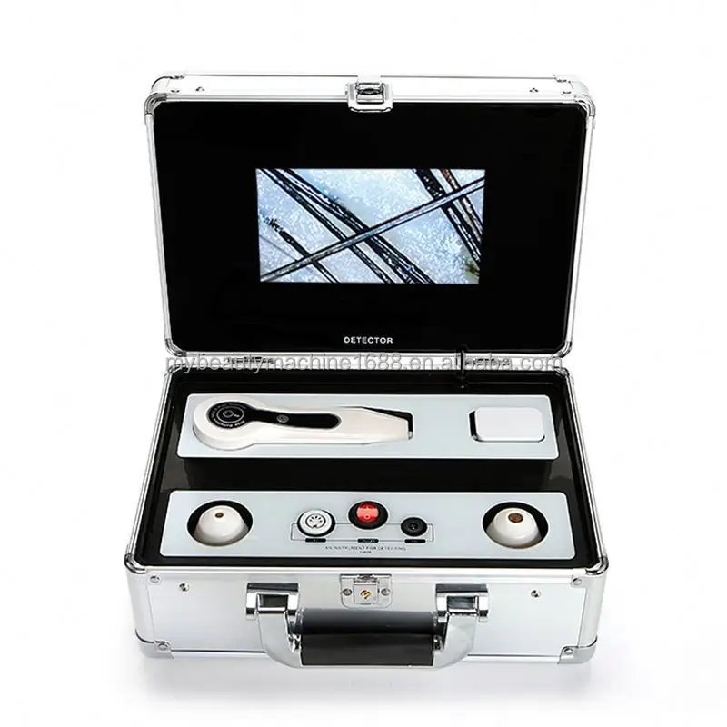 Hot Selling Portable 3d Skin Analyzer Skin and Hair Scanner 3d Digital Facial Analyzer Machine