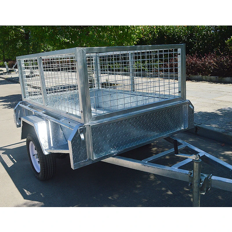 GINO Bicycle Cargo Single Axle Trailer Frame Horse Float