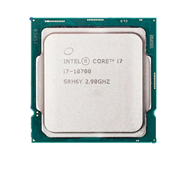 Оптовая продажа горячая Распродажа высококачественный процессор Intel Core i7 10700 2 9 ГГц 8 ядер LGA1200 лоток золотой керамический для