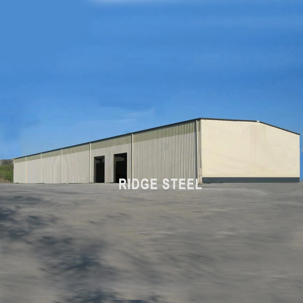 Steel Structure Metal Frame Prefab Hangar Shed Workshop Warehouse Building