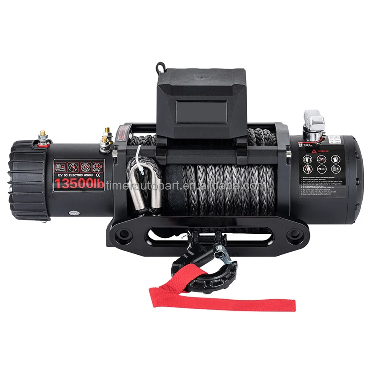 4X4 Heavy Duty Offroad Boat Truck Freedom Winch Line Winches For Sale 4X4 Winch 12000Lbs Remote Controller Durable Kevlar Rope