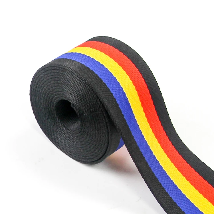 High Strength 50mm Safety Belt Nylon Webbing For Car Seat Belt