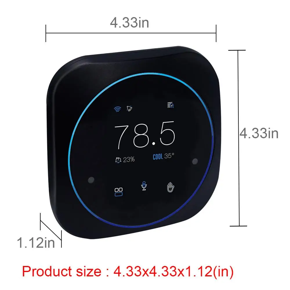 Wi-Fi 24 В термостат для кондиционера поддержка Amazon Alexa /Google home голосовое управление