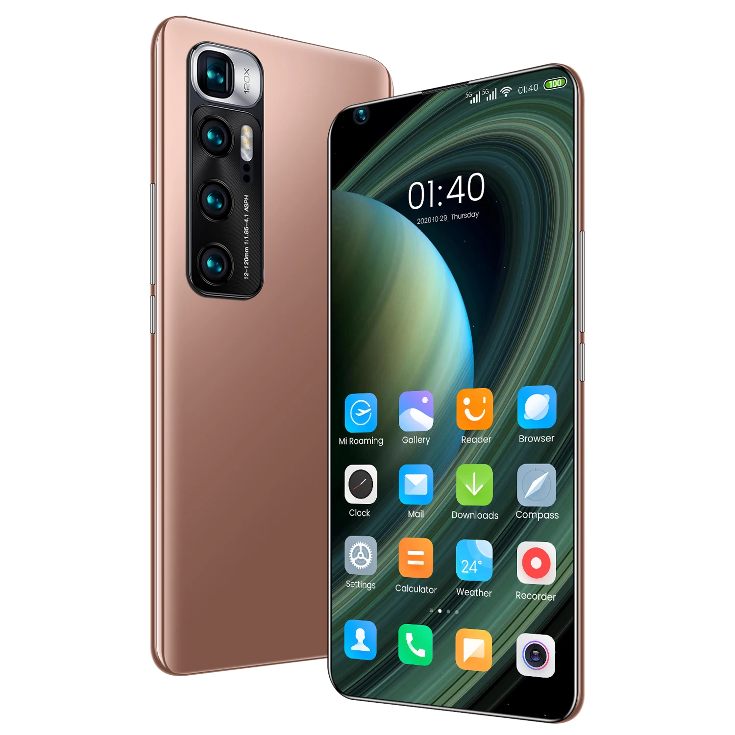  Прямая продажа с фабрики mi 10t pro 12 + 512G P40 мобильный телефон 6 53 дюймов Прямой полный дисплей Android 10 0