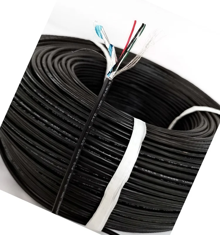 UL2725 26AWG 4 Core несколько дирижер данных экранированный