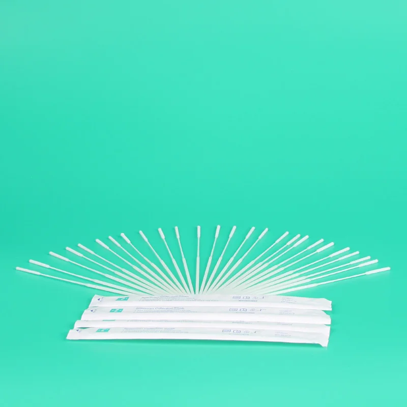 
Swab Nasal Test Virus Kit Viral Transport Tube Buccal DNA Cells Sampling Nylon Flocked Swab and Tube 