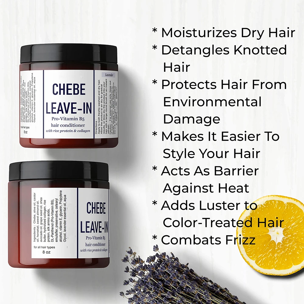 Private Label 250G Moisturizing Strengthening Chebe Powder Hair Growth Thickening Chebe Hair Butter Leave In Conditioner