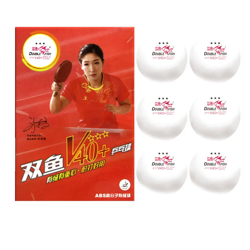 3-Star New Material Double Fish Seam Ball for International Table Tennis Competition Pingpong Balls