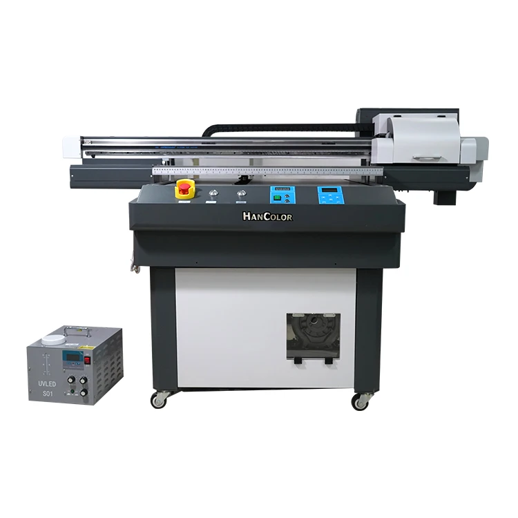 2024 New Design High Quality 9060 Flatbed Uv Printer Roll To Roll Uv Printer Phone Case 3D Printing