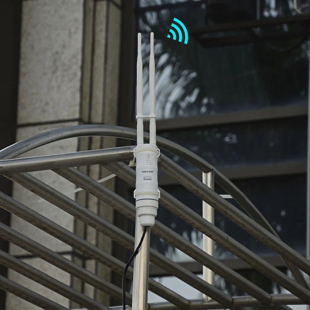 Лидер продаж водонепроницаемый уличный усилитель Wi-Fi 2 4 ГГц 5 белый