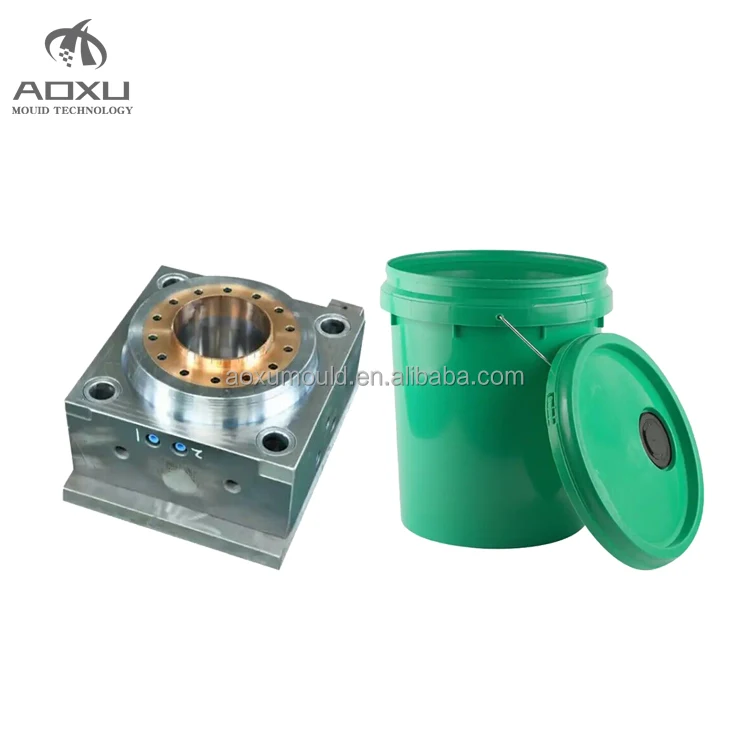 Taizhou Household Product Injection Mold Factory Plastic Paint Bucket Mould