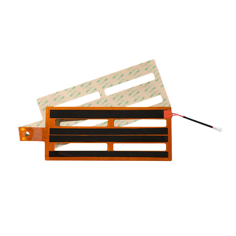 Custom Size Low Voltage Bending Resistance Waterproof Flexible Heated Pad Battery Electric Heating Film Fast Heating Household