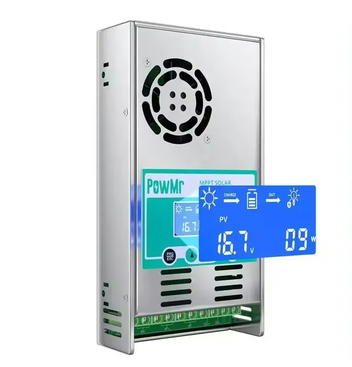 Регулятор солнечной батареи MPPT 60A ЖК-дисплей 12 В 24 36 48