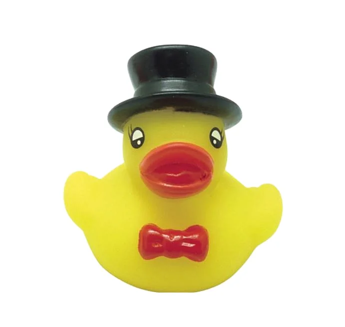 Amazon Hot Selling China Cheap Toys in Bulk Plastic Baby Soft Yellow Duck Bath Tub Toy for Kids