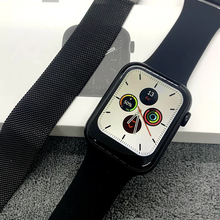 
2021 new trend smartwatch smart watch Sport Waterproof Iwo 1:1clone real Appling Series 5 6 Smart Watch ip68 for apple watch 