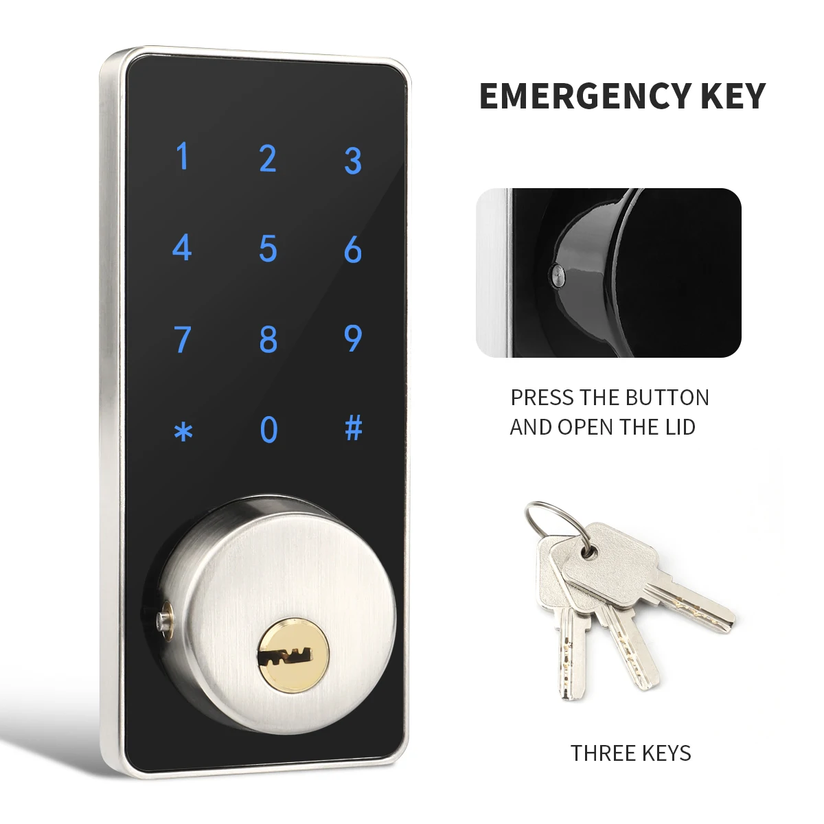 Умный дверной замок M7W Home с Биометрическим контролем доступа Maindoor Tuya