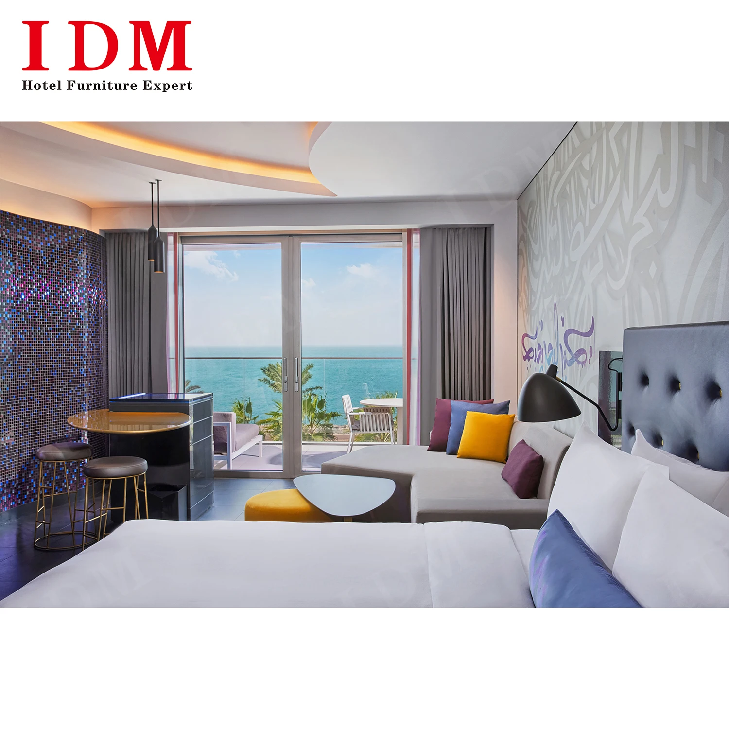 first brand hotel furniture supplier produces customized five-star hotel project furniture