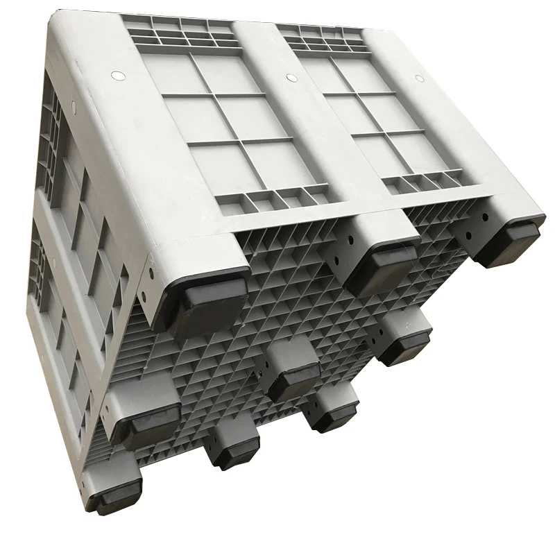 600 liter Australia large size capacity uncollapsiable stackable plastic pallet box used for fruit and vegetable