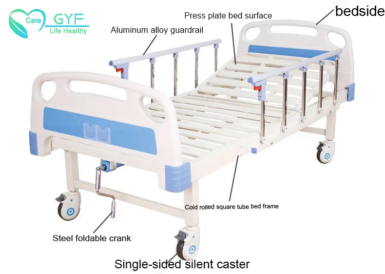 Medical equipment 5 functions electric ICU bed 4 motor medical bed