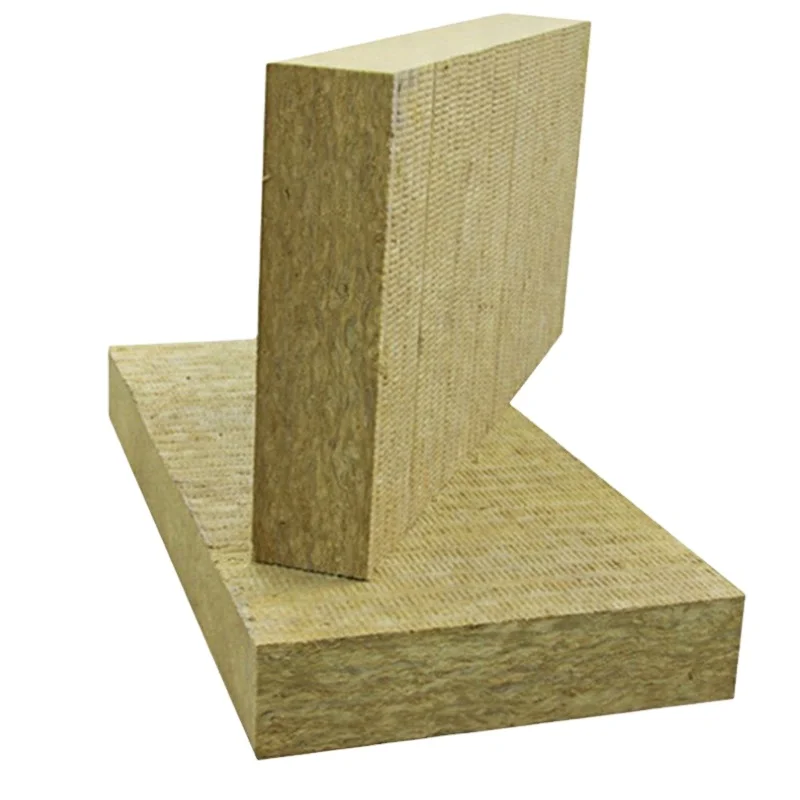 100kg/m3 150kg/m3 Thermal Insulation Basalt Wool Rock Wool Board Fireproof for Building & Construction