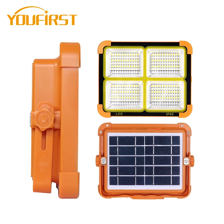 Good Quality Garden Outdoor Rainproof SMD Camping Light IP65 Floodlight 100W LED Integrated All In One Camping Lantern