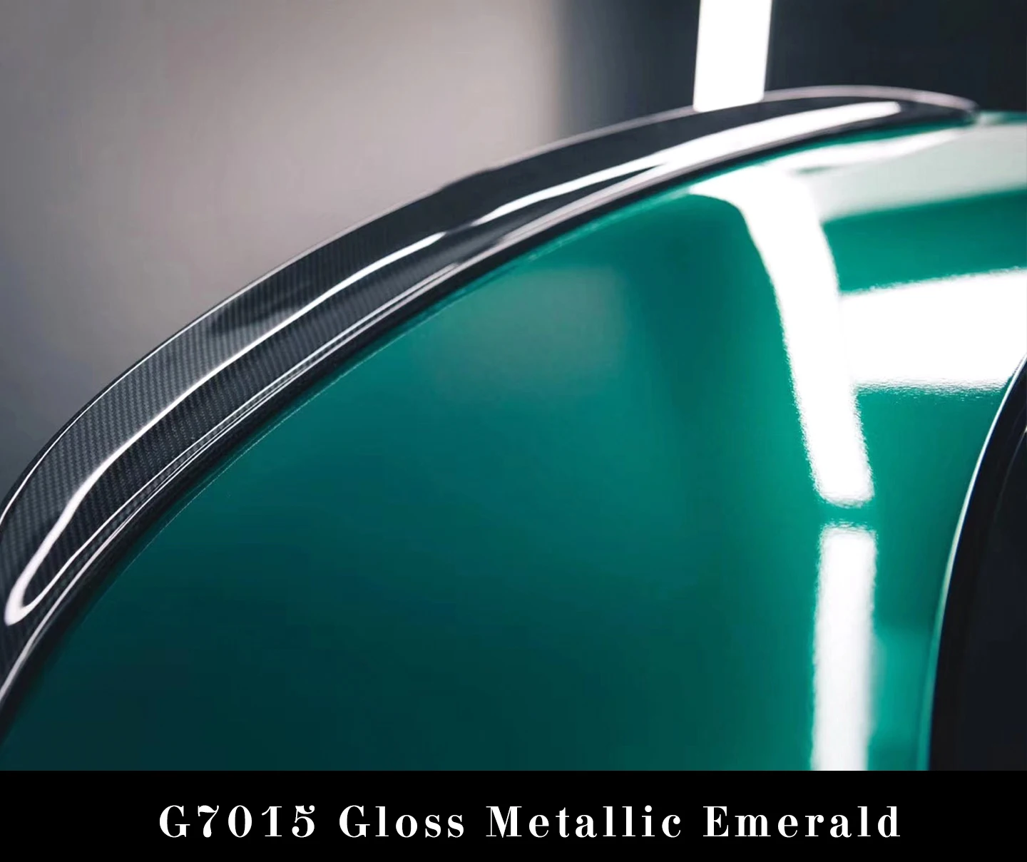 Hot Sale Hottest Emerald Green Color W1.52 x L18m(4.98 x 59ft) PVC Air Bubble Free Gloss Metallic Vinyl Car Wrap
