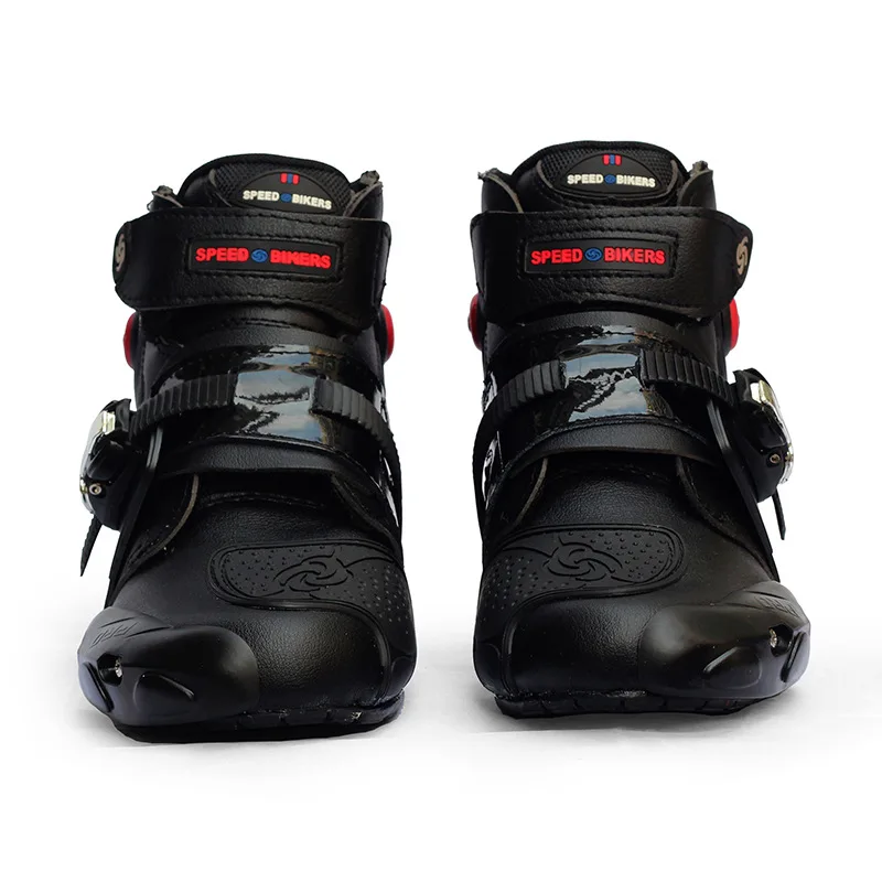 Xinzirain Wholesale Wear-Resistant Anti-Slip Waterproof Riding Motorbike Racing Shoes Knight Motorcycle Boots Men