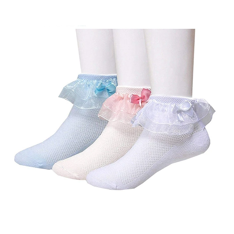 FY-N1279 girl socks ruffle socks girls socks