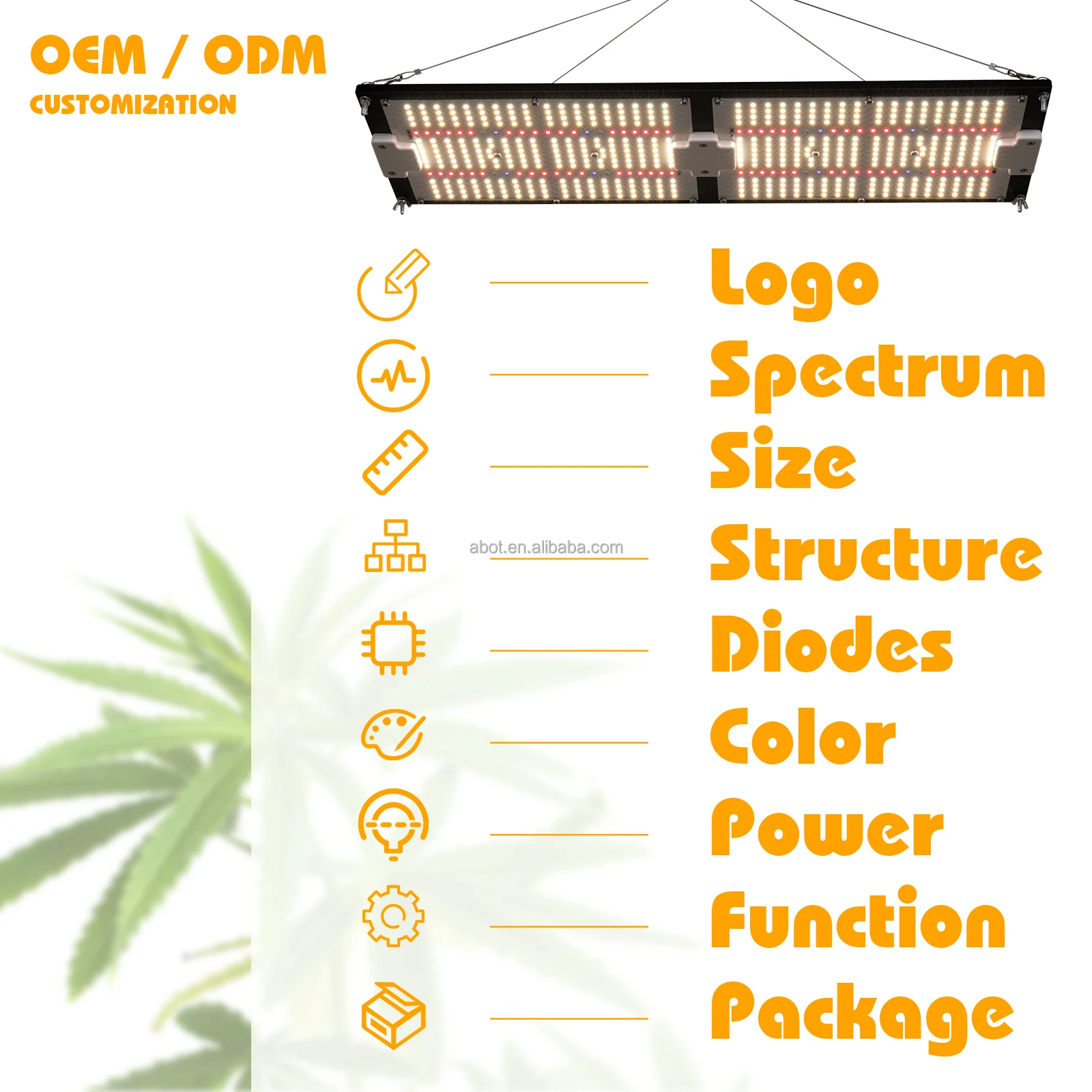 Customize  320W Samsung lm301h Evo +Epistar deep red 660nm Grow lights led board uv ir separately control  led plant grow light