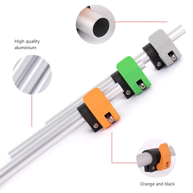 Aluminum Telescopic Customized Multi-function Pole With Clamping Lock
