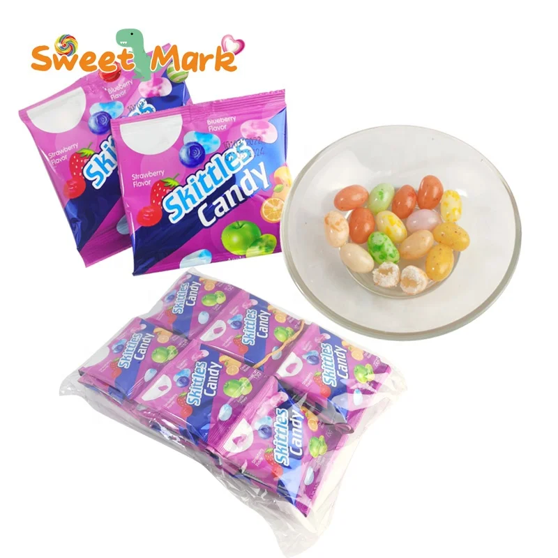 Mixed Fruit flavored candy halal candy jelly beans