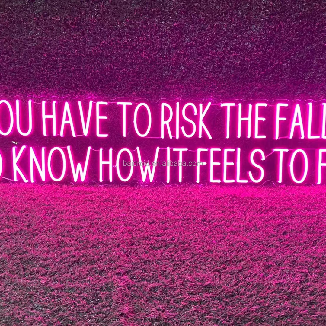 Fast Delivery Custom Led Light Neon Sign No Moq Angel Wings Neon Sign Custom Led Customize Led Logo Sign