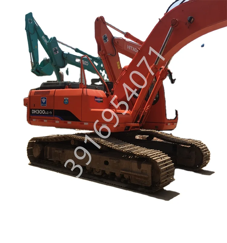 Spot original second-hand 300 excavator  Doosan 30 ton crawler excavator  used  Daewoo DH300LC-7  Excavator