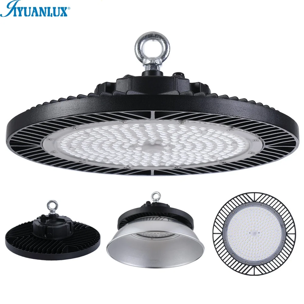 IP66 LED High Bay Light 100W 150W 200W Workshop Factory Workshop Warehouse Arena Supermarket Lamps Industrial Lights