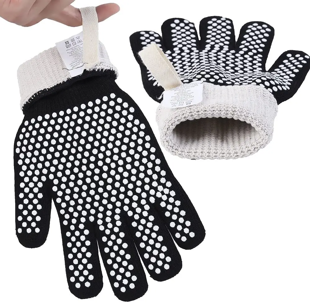 Custom Aramid BBQ Gloves Extremely Heat Resistant Gloves BBQ Gloves For Cooking Baking