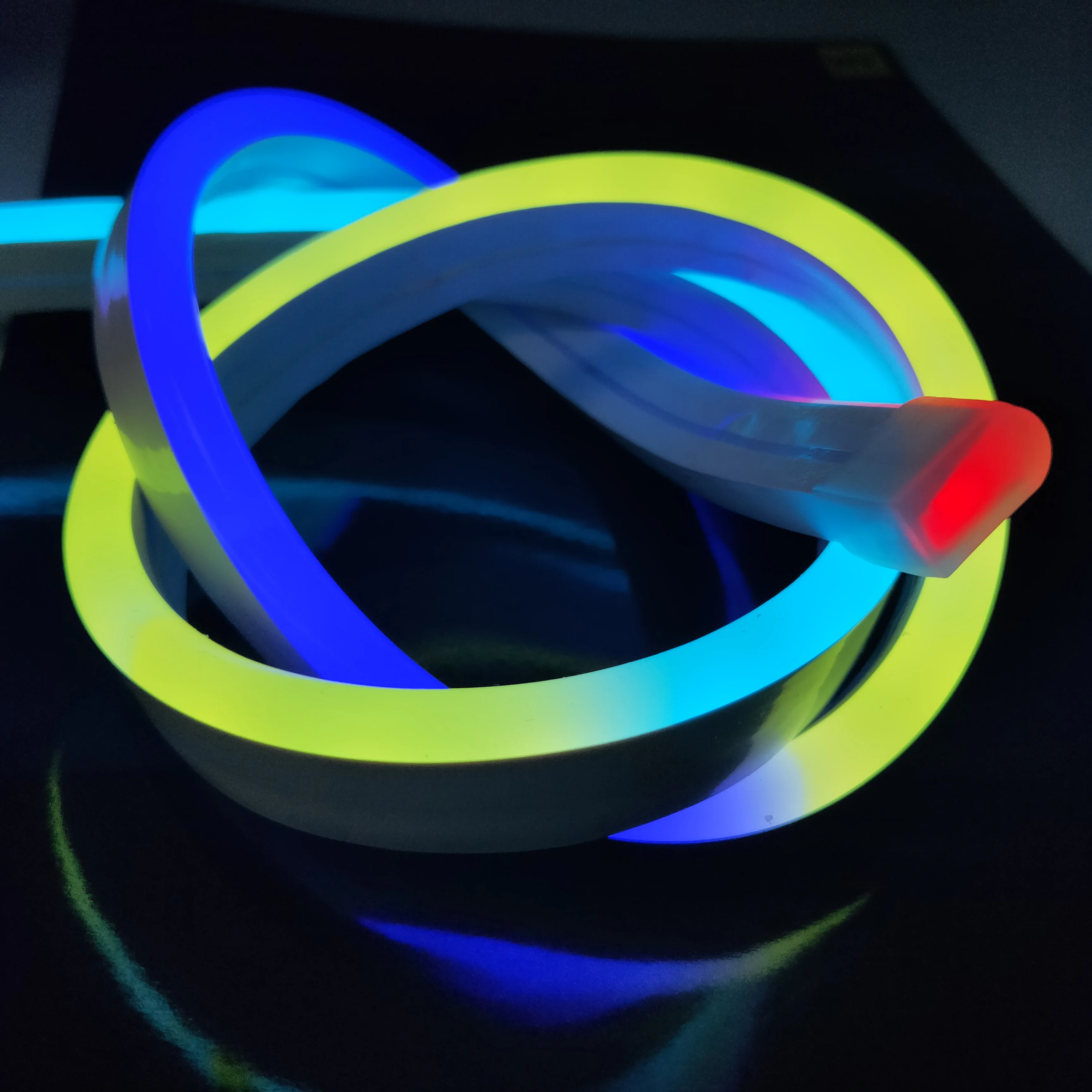  Заводская цена цвет мечты 8 мм неоновые вывески веревка 12 в Rgb светодиодный неоновый гибкий
