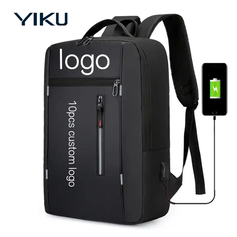 Custom logo sac a dos smart backbag men bags custom backpack school laptop backpacks with USB