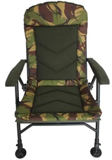 Рыболовное кресло для ловли карпа, вращающийся мягкий флисовый удобный подлокотник со стальной рамой, камуфляжное оборудование для ловли карпа