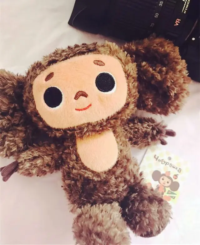 Russia Cheburashka Big Ear Monkey plush toys for Children Big eyes Long Plush stuffed Animals Monkey dolls for boys girls gift